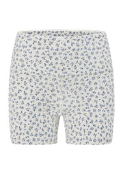 Lorna Jane Provincial Floral Rib 12cm Bike Shorts - Provincial Floral Print