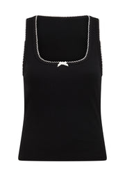 Lorna Jane Pretty Sweet Rib Tank - Black