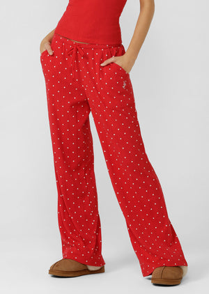 Lorna Jane Mi Amour Pointelle Pants - Mi Amour Print