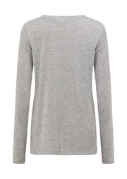 Lorna Jane In Your Dreams Long Sleeve T-Shirt - Grey Marl