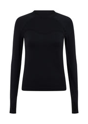 Lorna Jane Dynamic Seamless Long Sleeve Top - Black