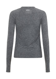 Lorna Jane Dynamic Seamless Long Sleeve Top - Char Marl