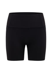 Lorna Jane Hi-Fold No Ride Recycled Ride Bike Shorts - Black