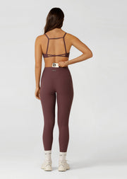 Lorna Jane Irresistible Luxe Rib Full Length Leggings - Amethyst Shadow
