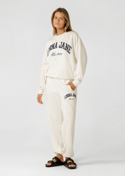 Lorna Jane New Sport Sweatshirt - Porcelain