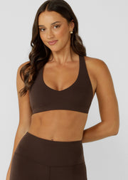 Lorna Jane Free Spirit Sports Bra - Volcano