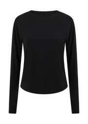 Lorna Jane Training Day Long Sleeve Active Top - Black