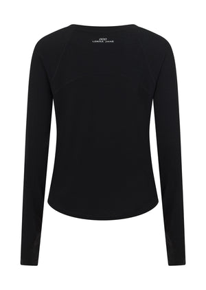 Lorna Jane Training Day Long Sleeve Active Top - Black
