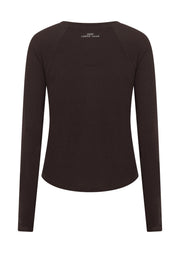 Lorna Jane Training Day Long Sleeve Active Top - Volcano