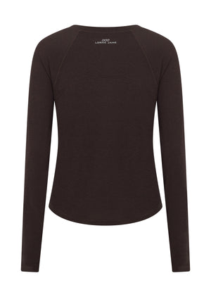 Lorna Jane Training Day Long Sleeve Active Top - Volcano