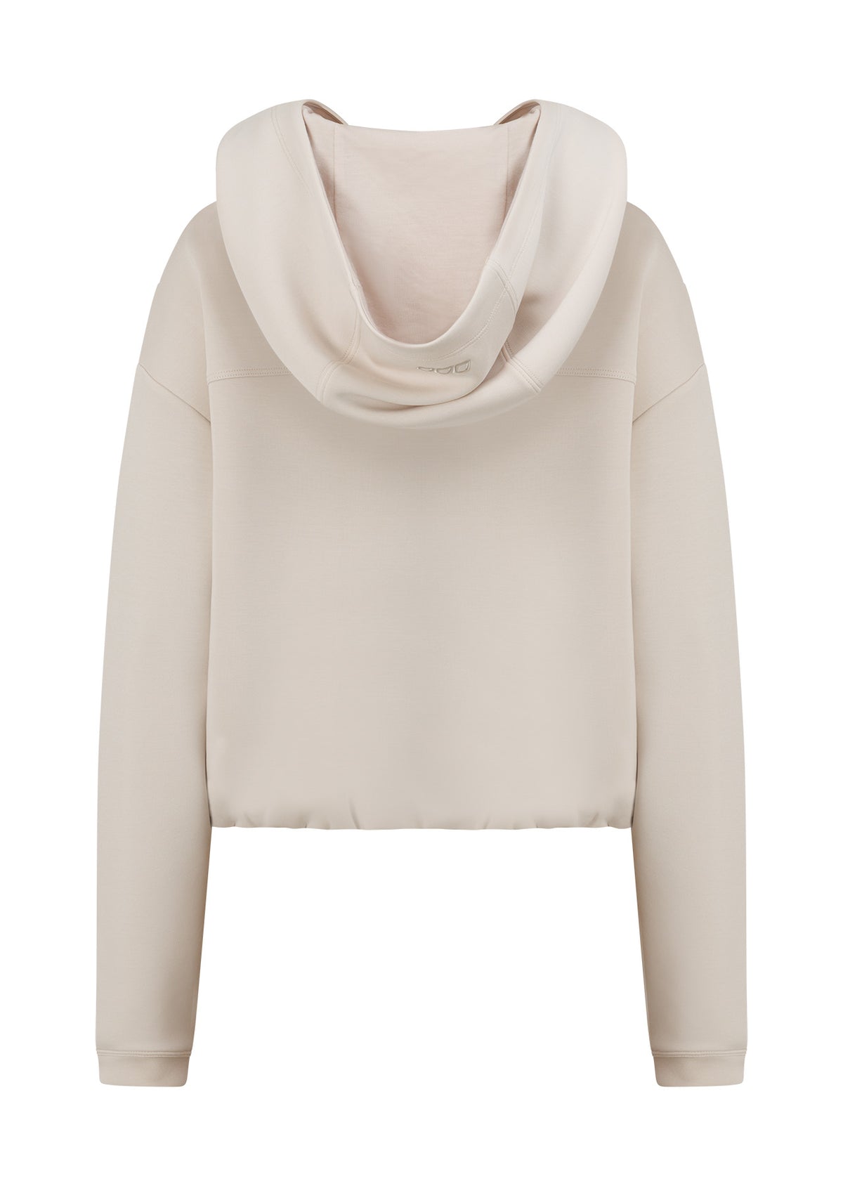 Lorna Jane Cloud Nine Spacer Zip Through Hoodie - Ivory