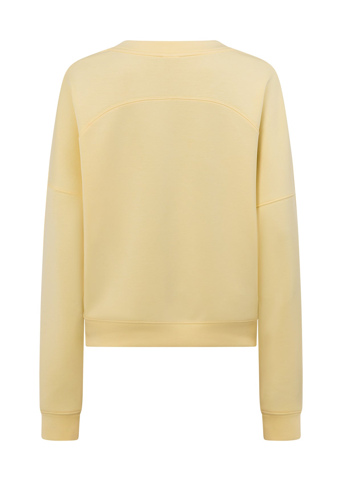Lorna Jane Cloud Nine Spacer Sweatshirt - Lemon Cream