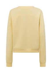 Lorna Jane Cloud Nine Spacer Sweatshirt - Lemon Cream