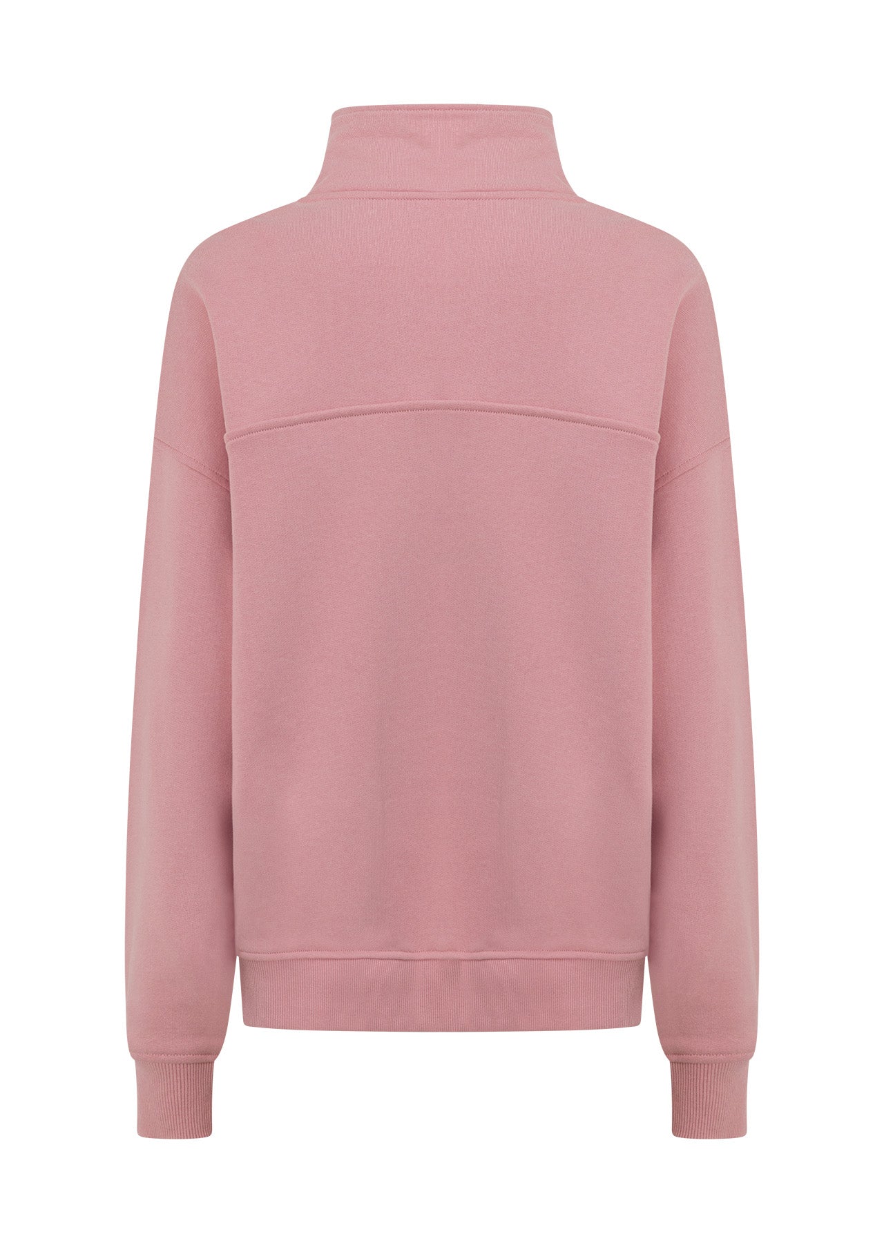 Lorna Jane Streamline Quarter Zip Sweat - Dusty Rose
