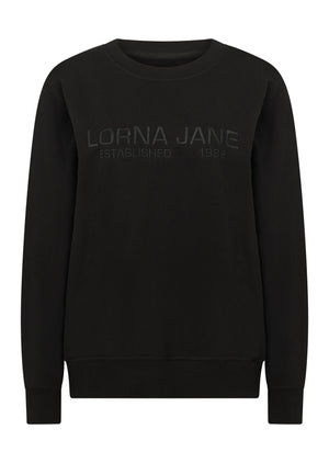 Lorna Jane Iconic Sweat - Black