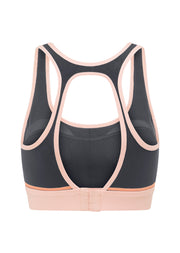 Lorna Jane Embrace Your Pace Sports Bra - Dark Titanium Multi