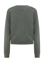 Lorna Jane Make Space Cropped Sweatshirt - Agave Green