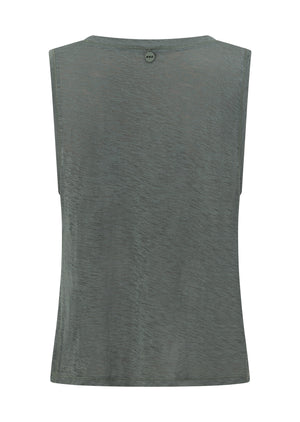 Lorna Jane Finish Line Active Tank - Agave Green