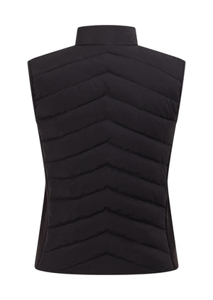 Lorna Jane Run Warmer Active Puffer Vest - Black