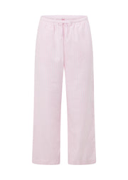 Lorna Jane Flannel Lounge Pants - Pink Stripe
