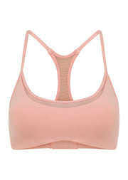Lorna Jane Speed Up Adjustable Sports Bra - Wisteria Pink