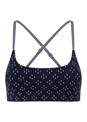 Lorna Jane Daymaker Sports Bra - Scarf Print