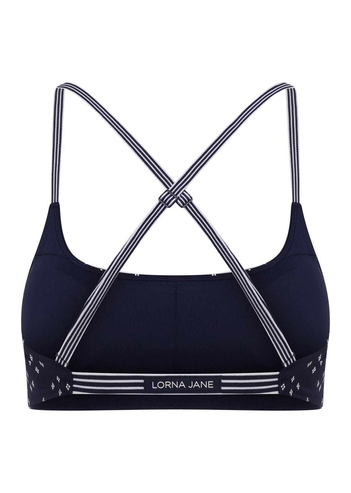 Lorna Jane Daymaker Sports Bra - Scarf Print