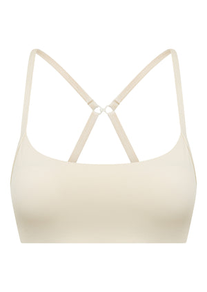 Lorna Jane Pure Bliss All Day Sports Bra - Cream