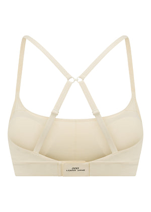 Lorna Jane Pure Bliss All Day Sports Bra - Cream