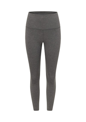 Lorna Jane Ultimate Comfort Ankle Biter Leggings - Dark Charcoal Marl