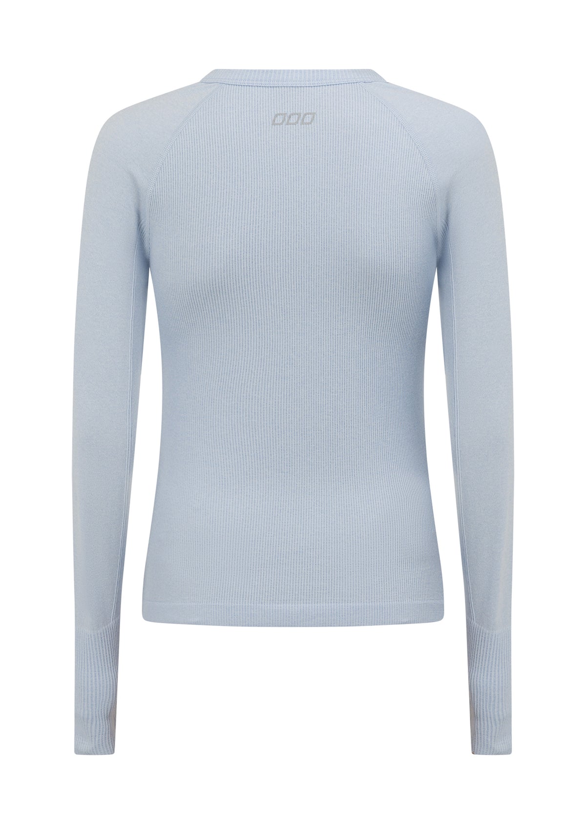 Lorna Jane Tempo Seamless Long Sleeve Top - Petal Blue Marl
