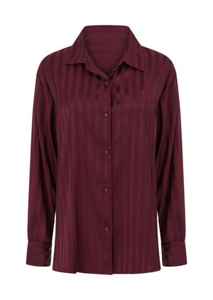 Lorna Jane After Hours Long Sleeve Shirt - Cranberry