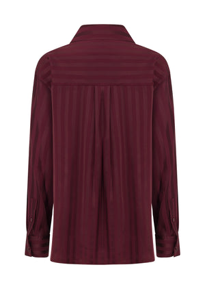 Lorna Jane After Hours Long Sleeve Shirt - Cranberry