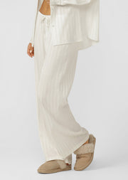 Lorna Jane After Hours Satin Sleep Pants - Porcelain