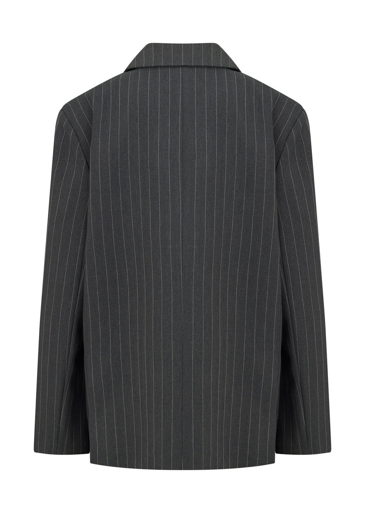 Lorna Jane Effortless Blazer - Titanium Pinstripe