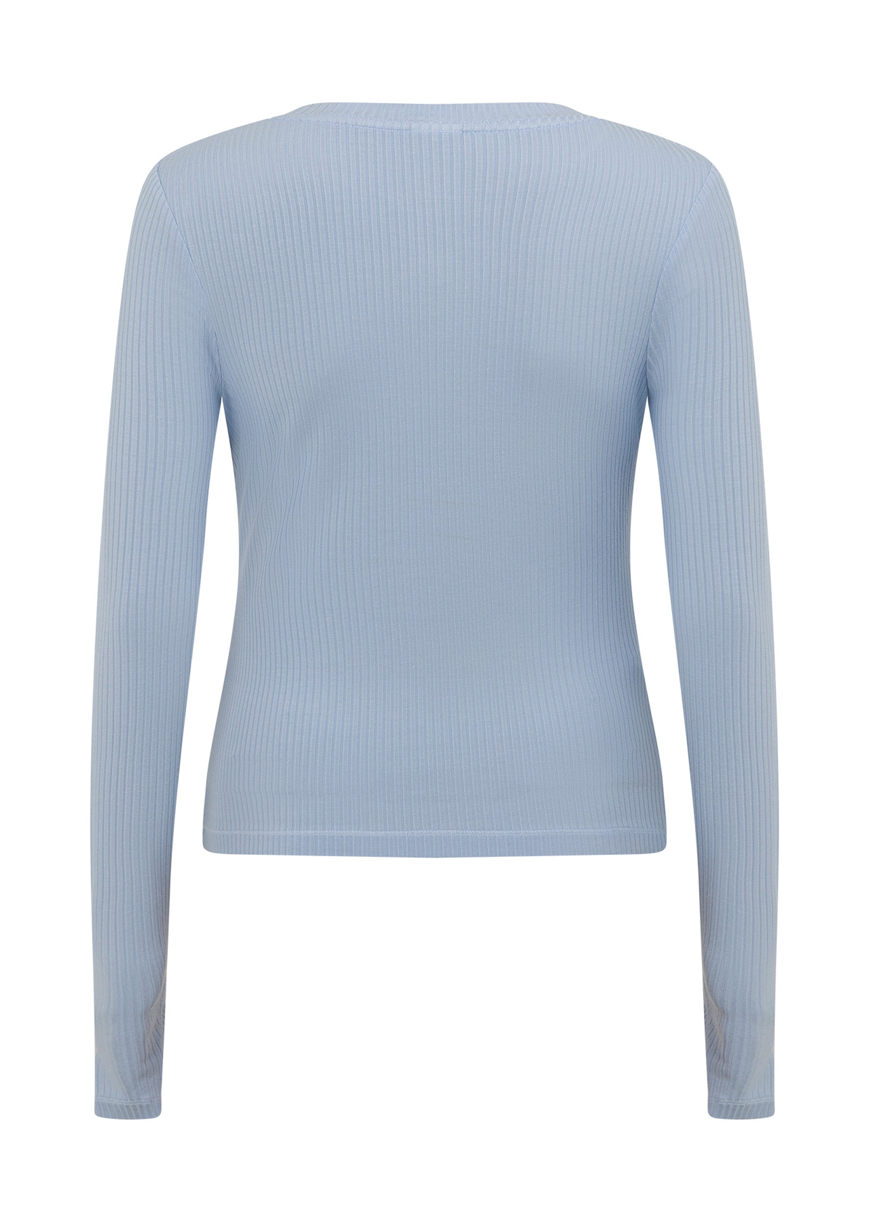 Lorna Jane Motion Long Sleeve Rib Top - Petal Blue