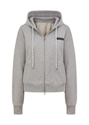 Lorna Jane Heritage Zip Through Hoodie - Grey Marl
