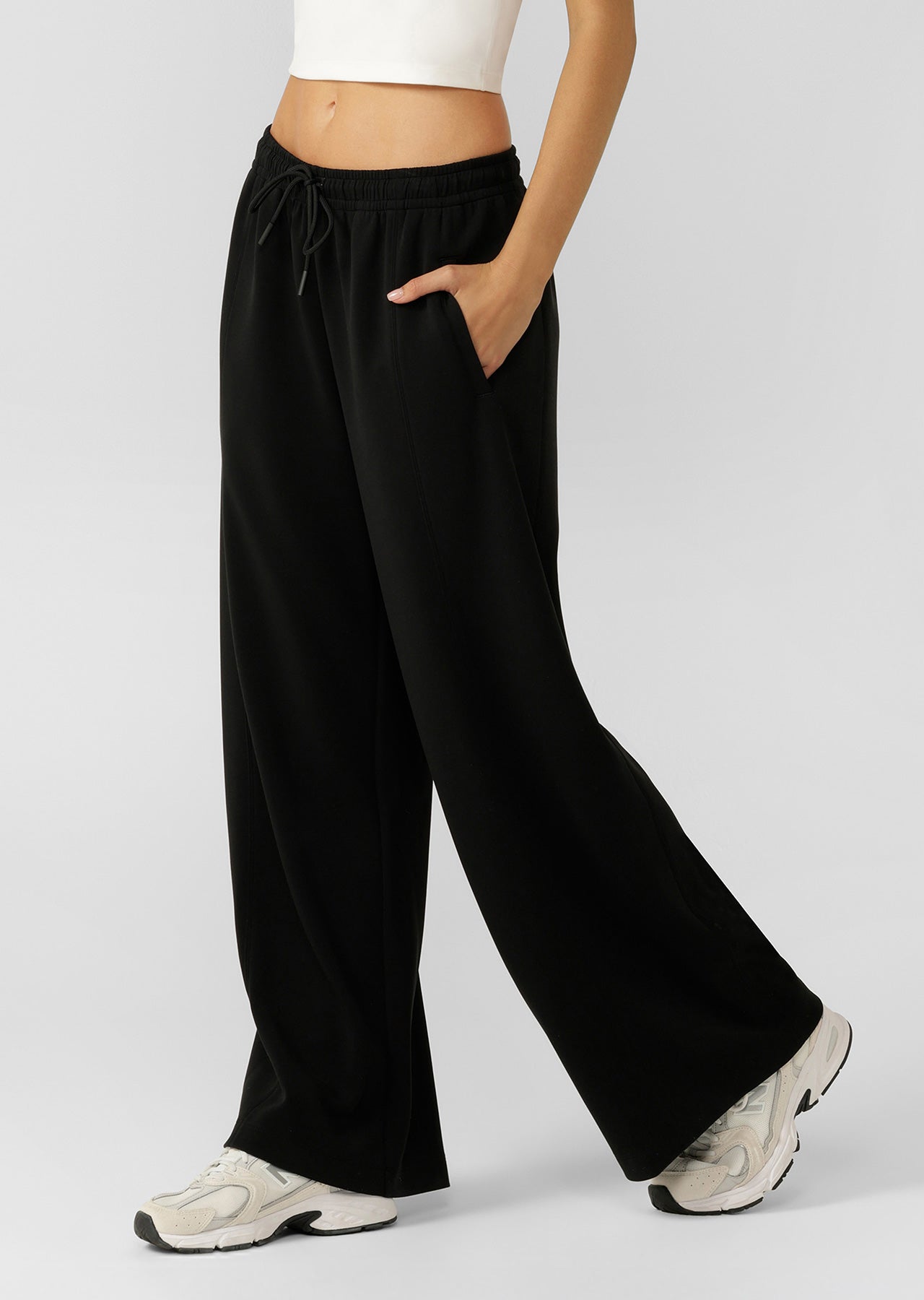 Lorna Jane Cloud Nine Relaxed Track Pants - Black