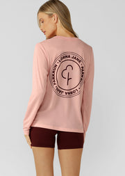 Lorna Jane parkrun Long Sleeve Top - Wisteria Pink