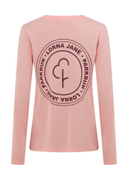 Lorna Jane parkrun Long Sleeve Top - Wisteria Pink