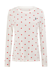 Lorna Jane Big Love Long Sleeve Lounge T-Shirt - Big Love Print