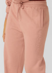 Lorna Jane Lounge Fleece Trackpants - Ash Rose