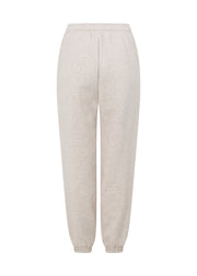 Lorna Jane Lounge Fleece Trackpants - Oat Marl