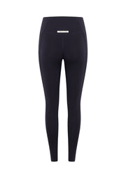 Lorna Jane Sculpt And Support No Ride Ankle Biter Leggings - Midnight Blue