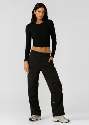Lorna Jane Irresistible Long Sleeve Bra Combo - Black