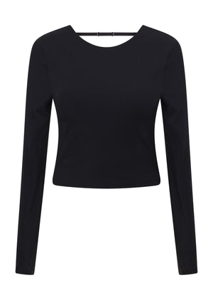 Lorna Jane Irresistible Long Sleeve Bra Combo - Black