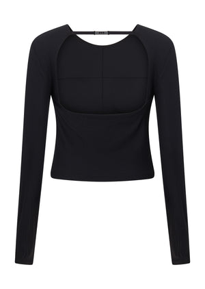 Lorna Jane Irresistible Long Sleeve Bra Combo - Black