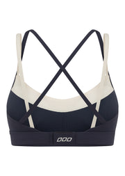Lorna Jane Half Time Sports Bra - Platinum Navy