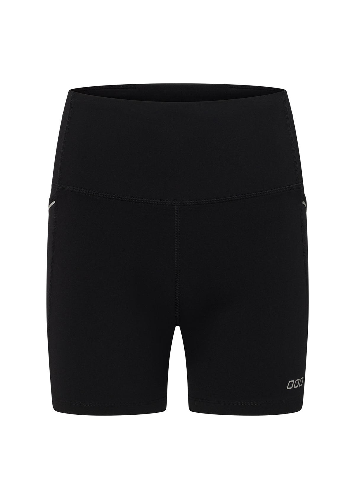 Lorna Jane Peak Performance 3 Pocket 12cm Bike Shorts - Recycled Black
