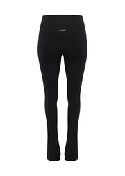 Lorna Jane Split Hem Full Length Leggings - Recycled Black